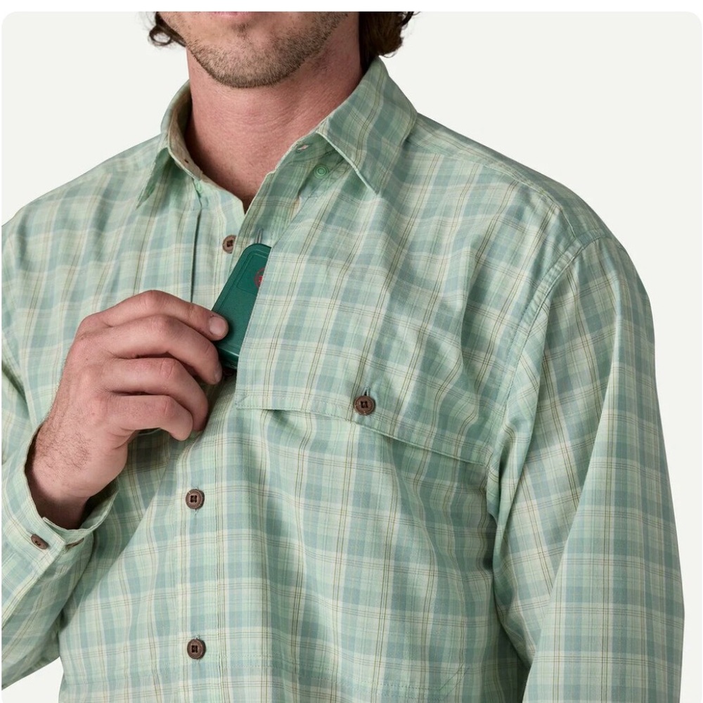 Patagonia Men's Long-Sleeved Island Hopper Shirt - Picture 2 of 8